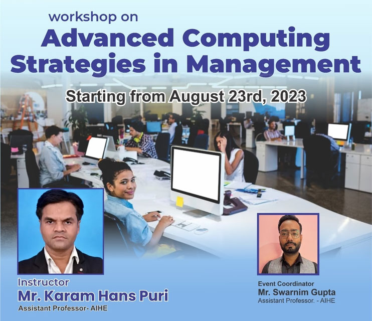 Advanced Computing Strategies in Management